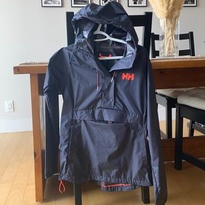 Helly Hansen pullover Rain Coat with Kangaroo Pouch